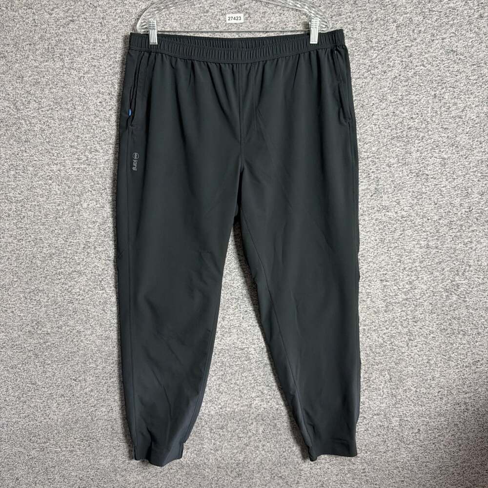 Huckleberry Janji Men's XL Black Polyester Transit Tech Tech Pants